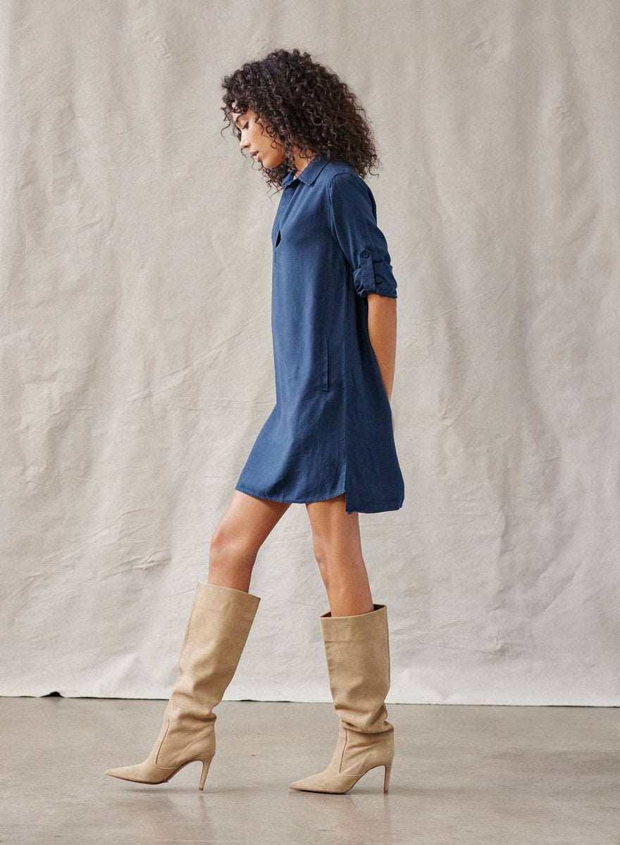 Bella Dahl A-Line Shirt Dress Melmira Bra & Swimsuits Bella Dahl A-Line Shirt Dress Melmira Bra & Swimsuits
