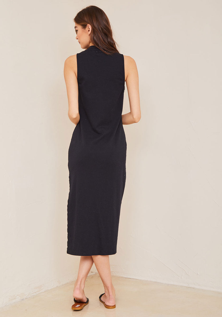 Bella Dahl Sleeveless Mockneck Midi Dress – Melmira Bra & Swimsuits
