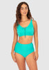 Baku Rococco E/F/G Lace Up Bikini Top