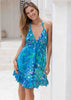 Sophia Alexia Silk Ibiza Mini Dress