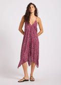 Seafolly Dolce Dot V-Neck Scarf Dress