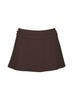 Karla Colletto Basics Ruched A-Line Mini Skirt