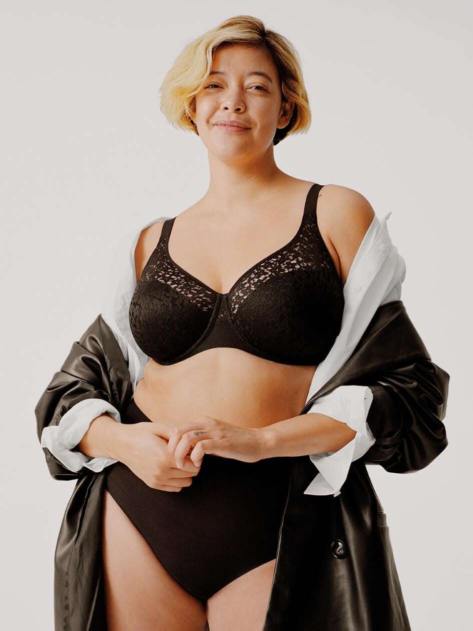 Chantelle Norah Comfort Underwire Bra - Black – Melmira Bra & Swimsuits