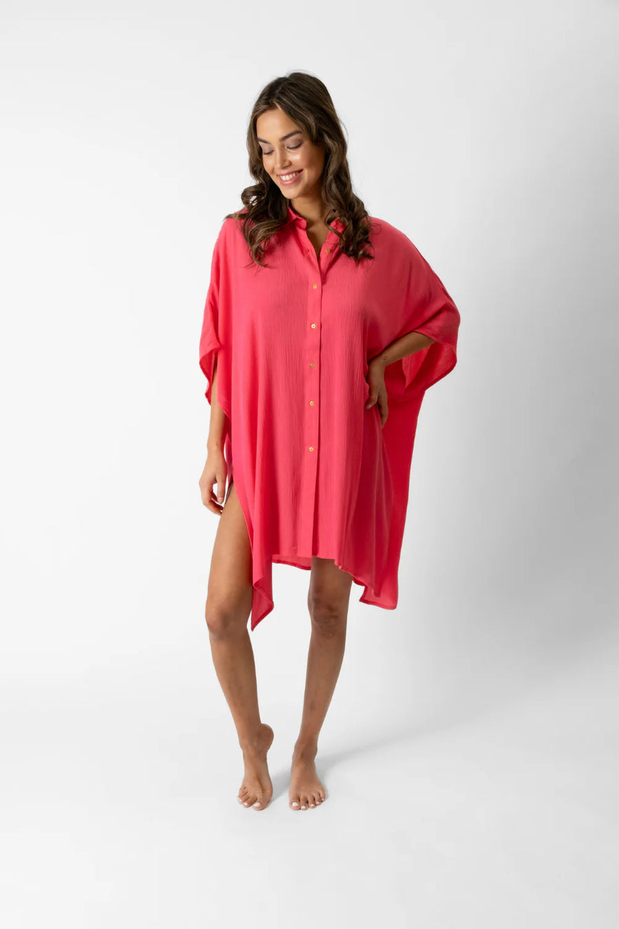 Koy Resort Miami Big Shirt Dress