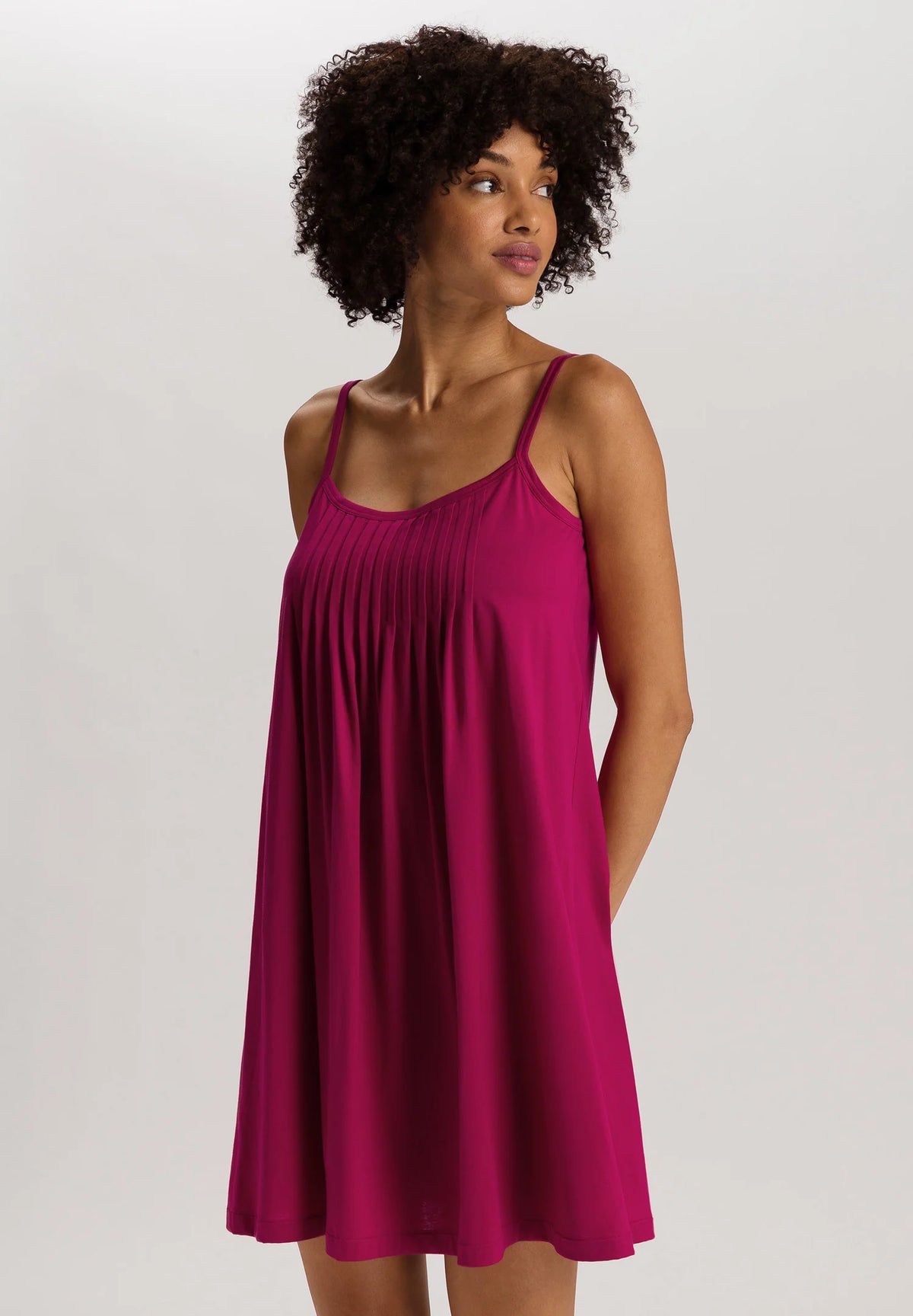 Hanro Juliet Spaghetti Strap Short Dress