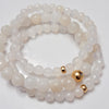 Olaeda Gemstone Triple Strand Bracelets