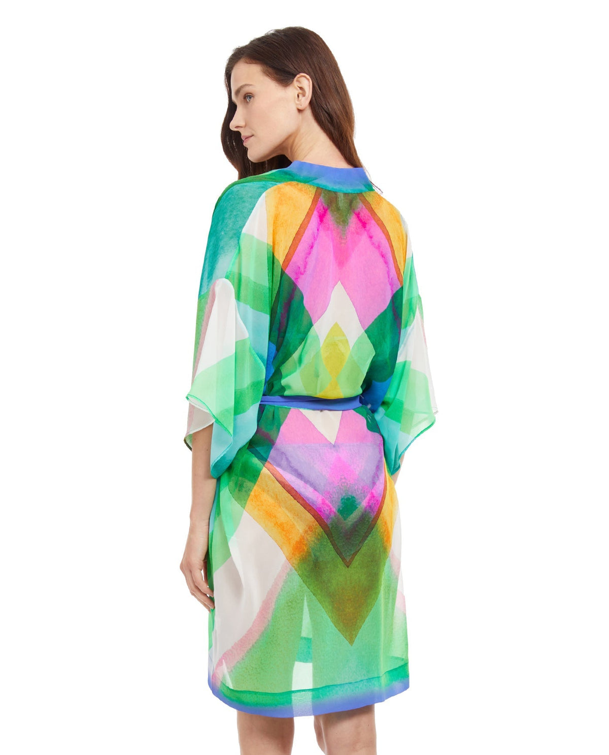 Gottex Diagonal Dreams Kimono Dress