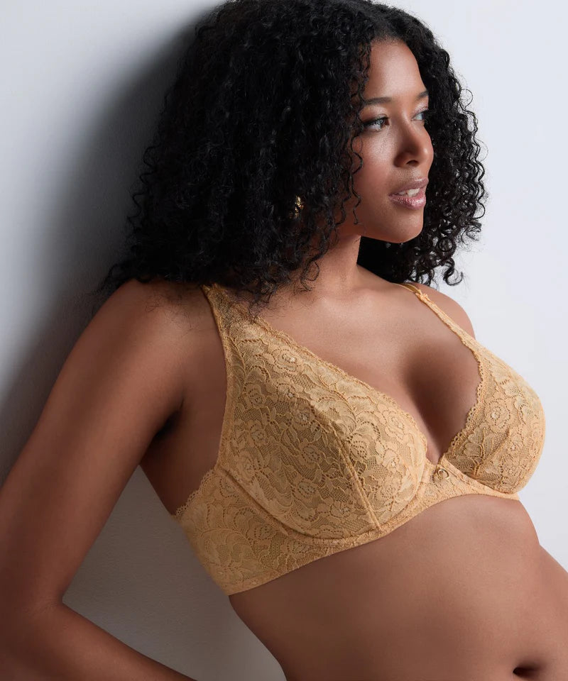 Aubade Rosessence Care Triangle Plunge Bra