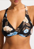 Seafolly Garden Party Underwire Crossback Bikini Top