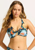 Seafolly Spring Festival Wrap Front F-Cup Bikini Top