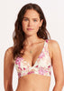 Seafolly Silk Road Longline Tri Bikini Top