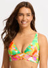 Seafolly Wonderland Longline Tri Bikini Top