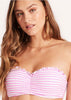 Seafolly Sorrento Stripe Bustier Bandeau Bikini Top