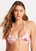 Seafolly Silk Road Halter Bralette Bikini Top