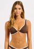 Seafolly Beach Bound Ring Tank Bikini Top