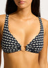 Seafolly Mala V-Neck Ring Front Bikini Top
