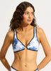 Seafolly Marbella V-Neck Ring Front Bikini Top