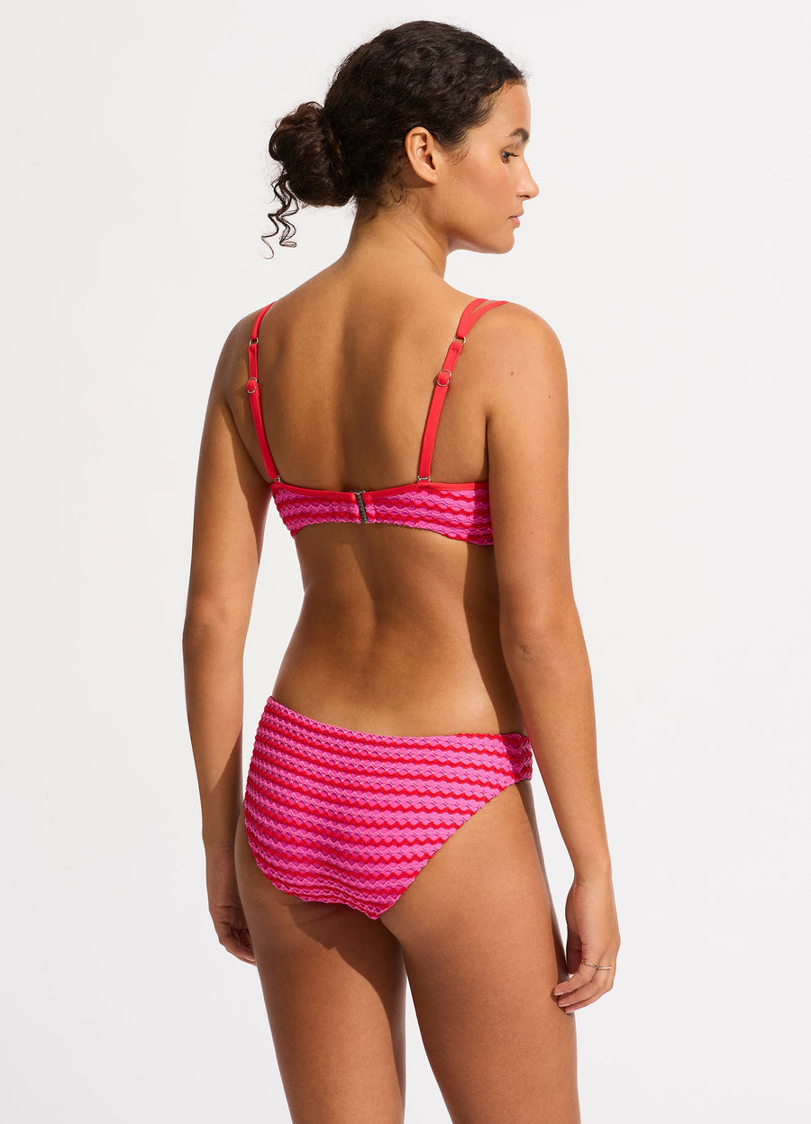 Vitamin A Cosmo Bikini Bottom - Coral Glow – Melmira Bra & Swimsuits