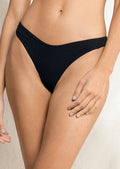 Maaji Il Vento Splendour High Leg Bikini Bottom - Black Sapphire