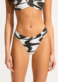 Seafolly Wavelength High Leg Bikini Bottom