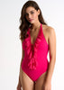 Shan Mia Ruffle Plunge Fullpiece
