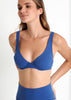 Shan Intemporel Underwire Bralette Bikini Top - Cobalt