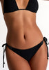Shan Emma Tie Bikini Bottom - Caviar