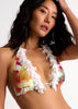 Shan Jasmine Tri Bikini Top - Lola Print