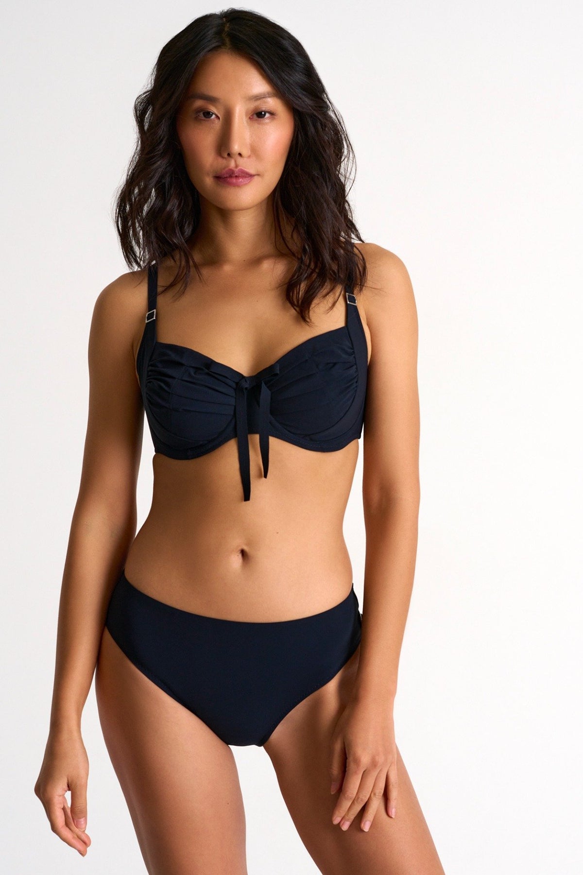 Shan Ophelie Underwire Bikini Top (E-cup) - Navy
