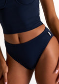 Shan Intemporel Hip Bikini Bottom - Navy