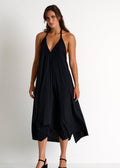 Shan Mia Halter Long Dress