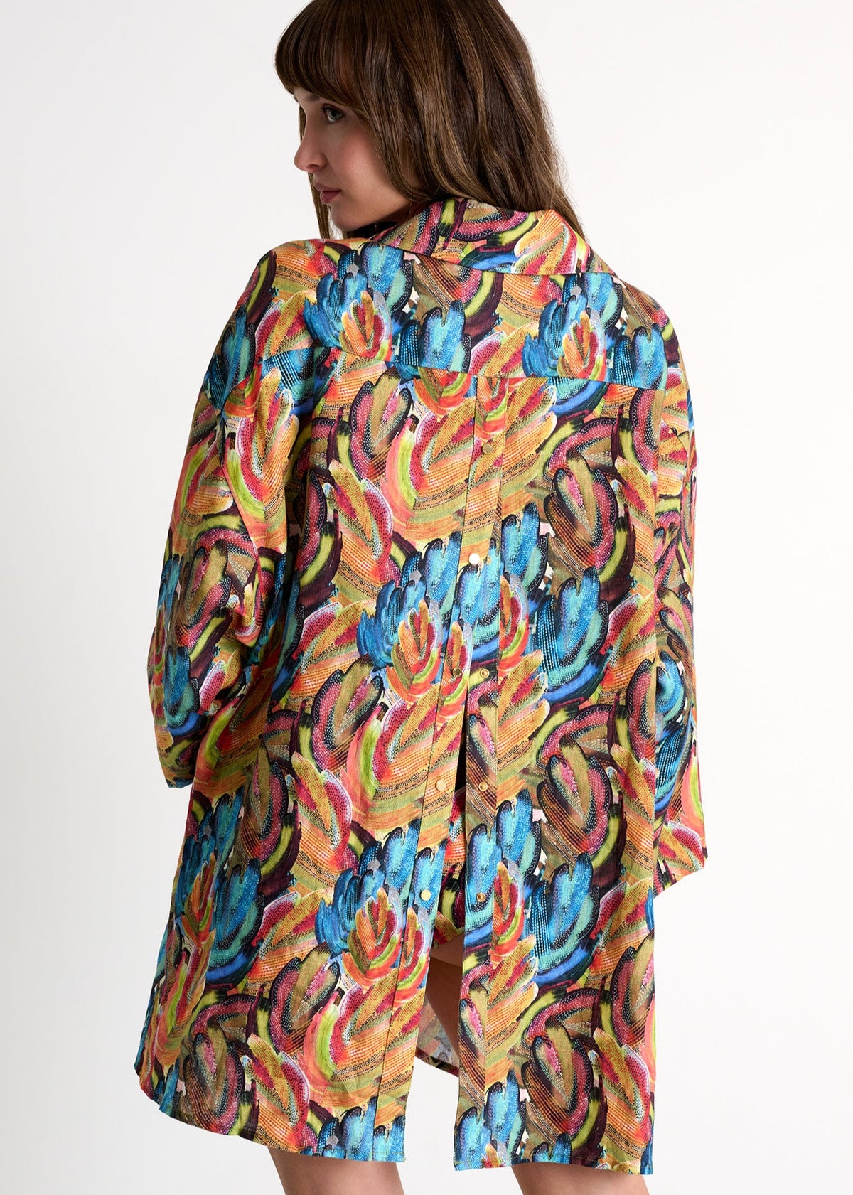 Shan Lina Big Shirt - Rio Print