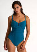 Shan Classique Underwire Fullpiece - Blue Sarcelle