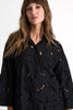 Shan Lili Lace Shirt - Black