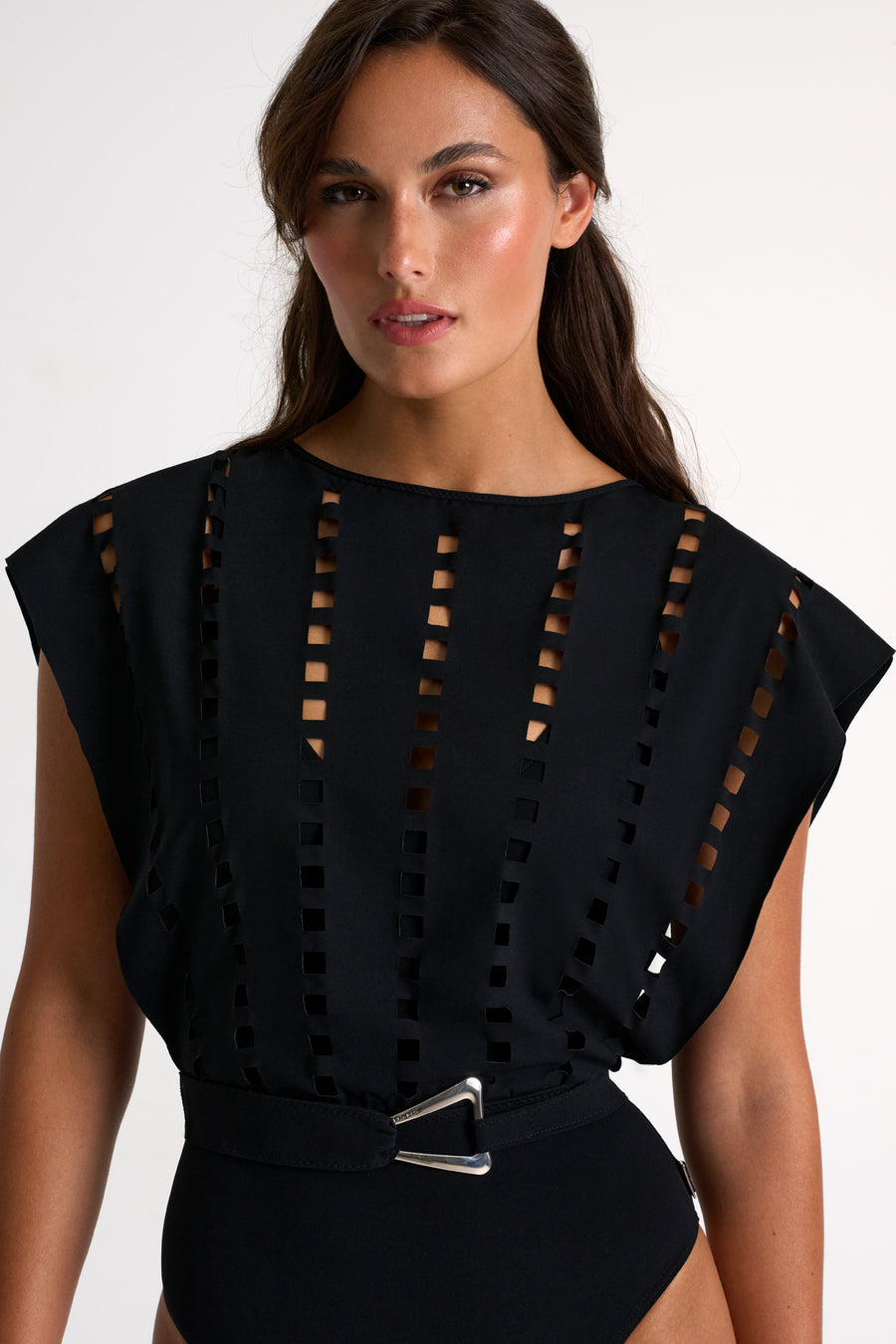 Shan Maeva High Neck Fullpiece - Black