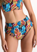 Shan Intemporel High Waist Bikini Bottom - Rio Print
