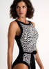 Shan Signature High Neck Fullpiece - Leo Print