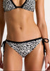Shan Signature Tie Bikini Bottom - Leo Print