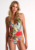 Shan Classique Underwire Halter Tankini Top - Toulouse