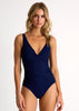 Shan Classique Underwire V-Neck Fullpiece - Navy
