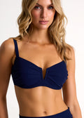 Shan Classique Underwire Bikini Top - Navy