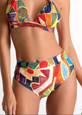 Shan Classique High Waist Bikini Bottom - Toulouse