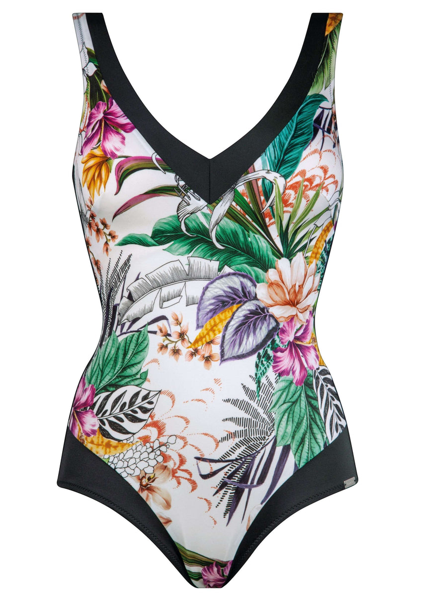 Charmline Tropic Daynight V-Neck Fullpiece – Melmira Bra & Swimsuits