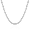 Olaeda 4 Row Bismark Sterling Silver Necklace