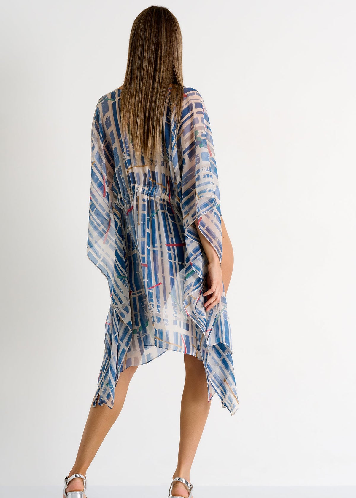 Shan Silk Short Kaftan