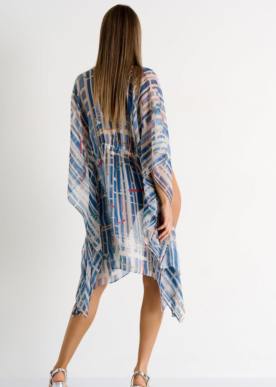 Shan Silk Short Kaftan
