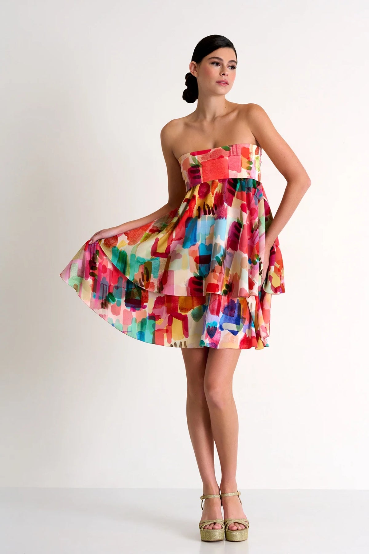 Shan Soie Bandeau Dress - Lola