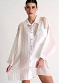 Shan Ary Oversize Shirt - White