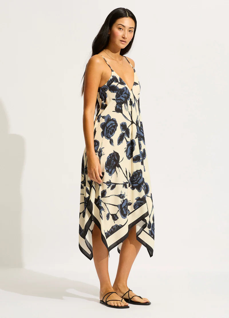 Seafolly Rococo V-Neck Scarf Dress