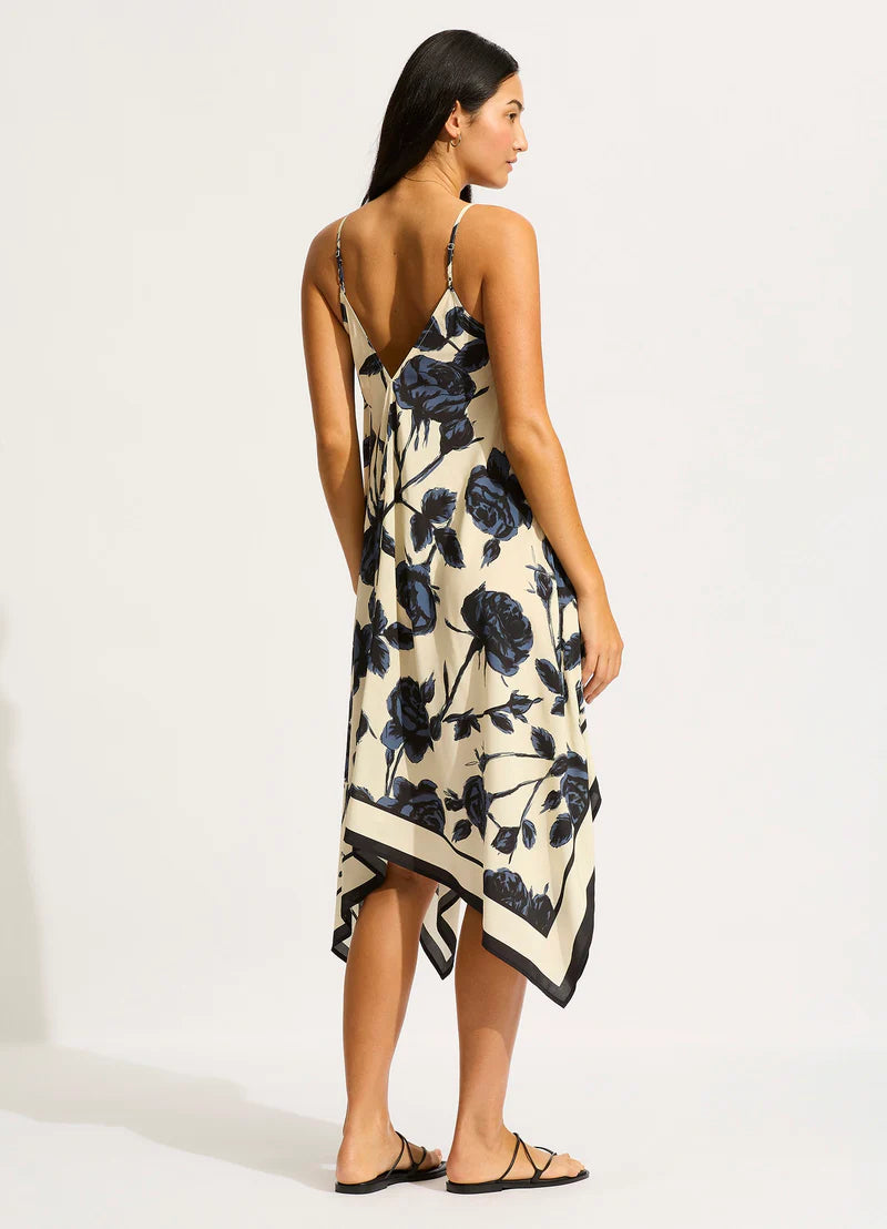 Seafolly Rococo V-Neck Scarf Dress